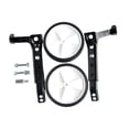 thumbnail image 3 of Colaxi Kids Bike Training Wheels Rear Wheels Biking Accessories Universal Portable Lightweight Riding Adjustable Bicycle Stabilizers Black, 3 of 8