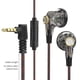 thumbnail image 4 of XWSHYW Auricular Auriculares En Cable Auriculares Planos Control En Cable con Micrófono Música y Deportes Auriculares Planos Dinámicos En 16 Mm, 4 of 7