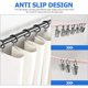 thumbnail image 5 of 100 piezas de clips para cortinas con ganchos para colgar cortinas, clips para cortinas de ducha con ganchos, 5 of 5