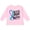 AD-Pink, variant on Never Stop Fighting Suicide Prevention Awareness Ribbon Boys or Girls Long Sleeve Toddler T-Shirt