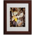 thumbnail image 2 of Trademark Fine Art "Birch Leaf" Canvas Art by Kurt Shaffer, Wood Frame, 2 of 3