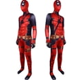 thumbnail image 2 of Disfraz de Anime Wade para cosplay, mono rojo con guantes, traje completo para hombre, atuendo para fiesta de carnaval y Halloween, 2 of 4