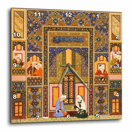 3dRose The Meeting of the Theologians - Islamic Persian art - 1540-1550 AD by Abd Allah Musawwir - Arabian, Wall...