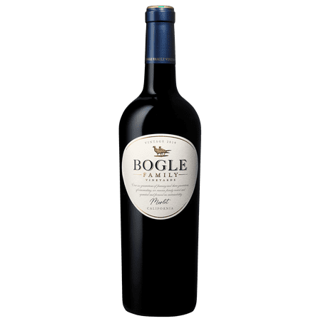 Bogle Vineyards Merlot California Red Wine, 750 ml Glass Bottle, 14.5% ABV