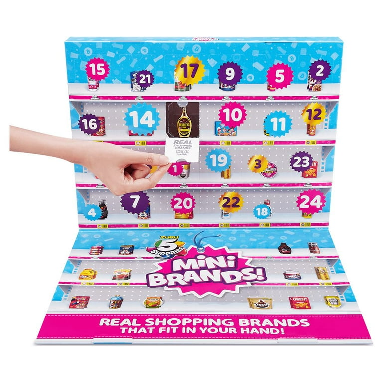 Mini Brands Series 4 Limited Edition Advent Calendar with 6 Exclusive Minis by Zuru