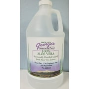 George's Aloe Vera Leaves Fractionally Distilled Drinkable Liquid, 64oz