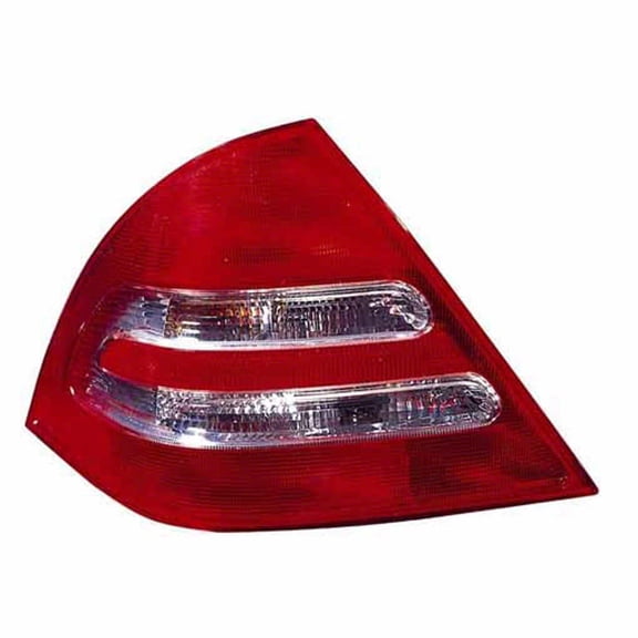KAI New Standard Replacement Driver Side Tail Light Lens And Housing, Fits 2001-2004 Mercedes C240