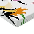 thumbnail image 2 of Ambesonne Fantasy Fitted Sheet, Pixie Elf, California King, Multicolor, 2 of 3