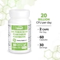 thumbnail image 4 of Suplemento Supersmart Lactobacillus Plantarum PostBiotic 20B CFU, 4 of 7