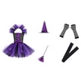 thumbnail image 3 of Disfraz de para niña, vestido de cosplay, accesorios para actuación en el escenario, disfraz de para Halloween XXL con accesorios, 3 of 8