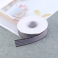 thumbnail image 4 of KALLORY Black & White Polyester Ribbon Belt for Sewing, Clothing, Crafts, Accessories, and Stylish Trim, 4 of 5