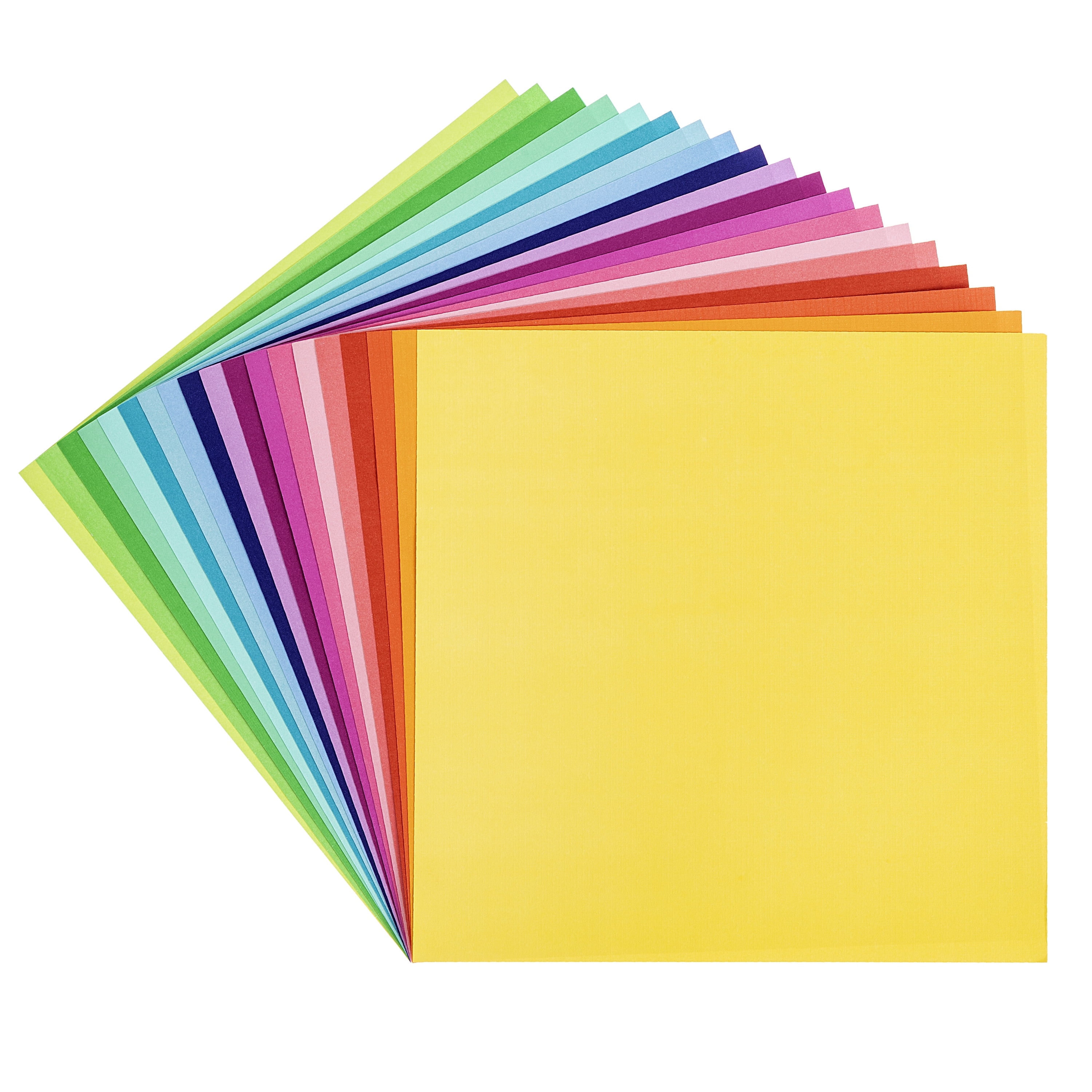 100 Brights 12â€ x 12â€ Cardstock Paper Pad by Recollections - Acid and Lignin Free Paper for Scrapbooks - Arts & Crafts - 1 Pack