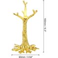 thumbnail image 2 of PATIKIL Crystal Ball Stand, Sphere Display Stand Photography Props for 80 to 100mm Crystal Balls Ornament Rack Holder Metal Base Tree Shape, Golden, 2 of 5