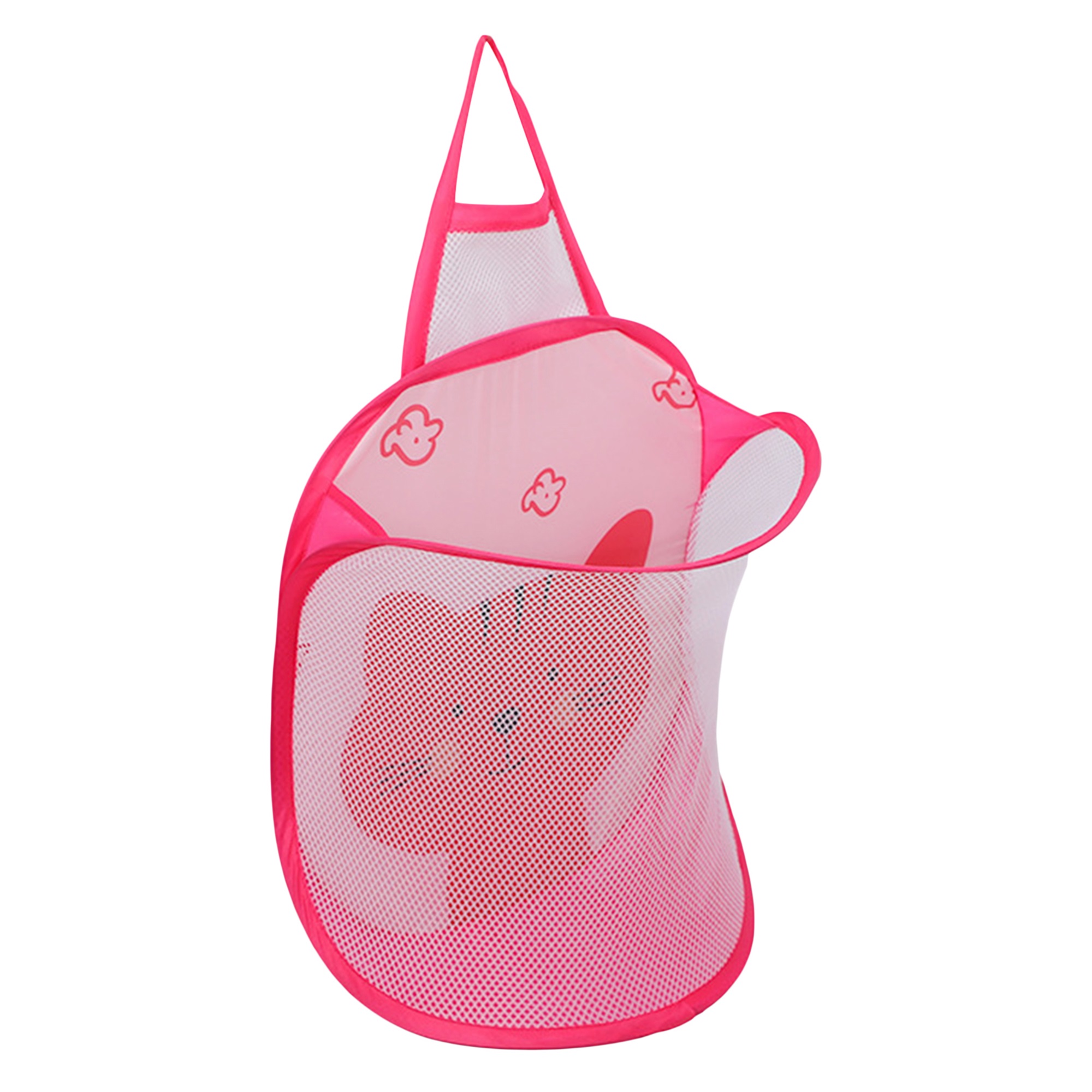 Hanging Laundry Hamper Mesh Dirty Cloth Storage Laundry Basket Washing