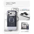 thumbnail image 2 of Funda Spigen para iPhone 17 Pro Max Classic C1 MagFit TPU Grafito, 2 of 7