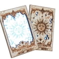 thumbnail image 3 of Espejo de tarot de madera, carta del tarot Sol XIX, decoración del hogar, espejos de cartas del tarot, calidad superior, 3 of 11