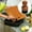 Brown, variant on Boreal Craft Oil Wax Applicator Cutting Board Oil Wax Applicator Food Grade Wood Handle Sponge Applicator For Home Cooking Brushes for Food