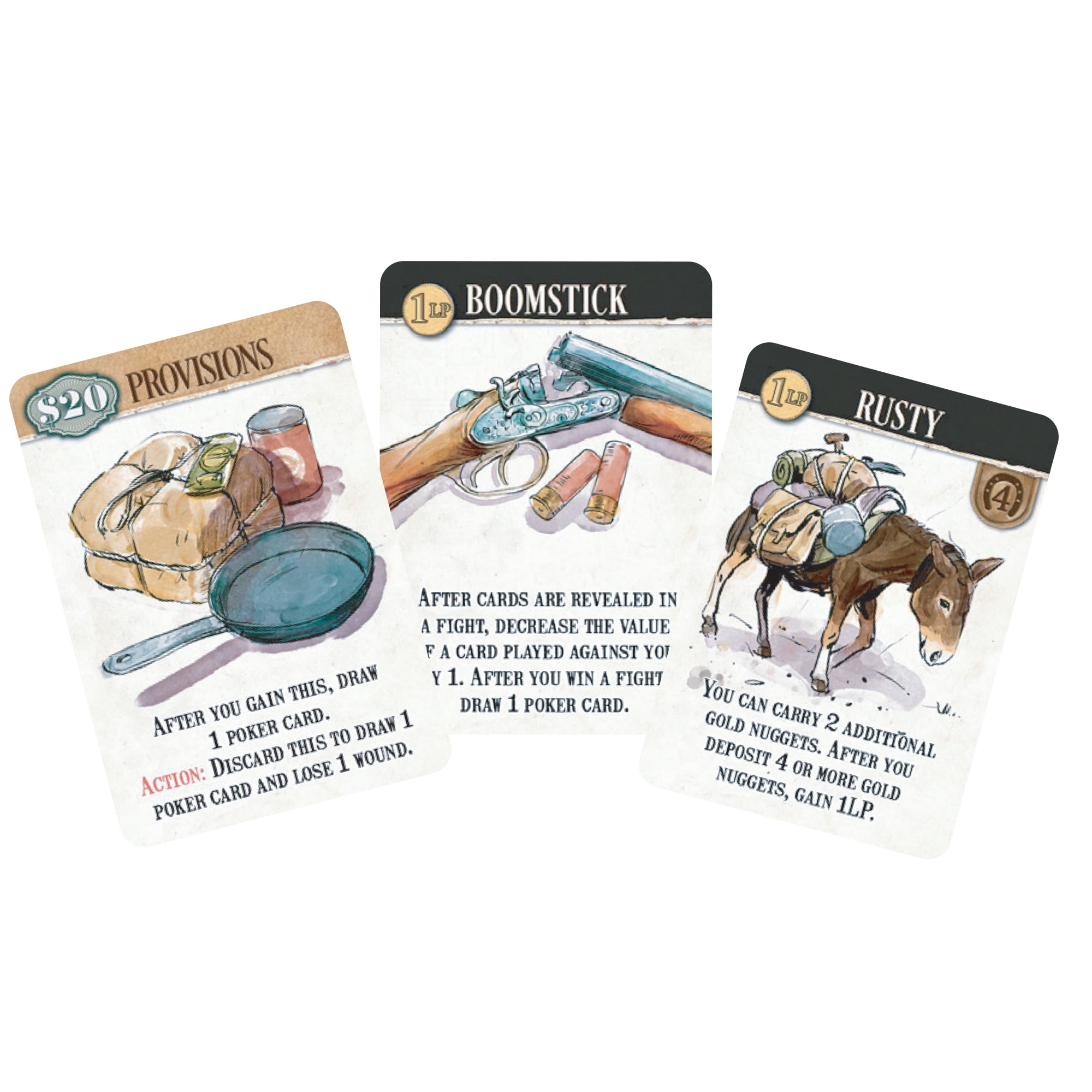 Western Legends Board Game for Ages 14+, from Asmodee