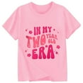 thumbnail image 3 of Tiijoy Toddler Girls Birthday T-Shirt Cute Letter Print Short Sleeve T Shirt, Sizes 1-2T, 3 of 3