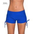 thumbnail image 2 of Soidarity Bañador de cintura baja con correa lateral de color liso para mujer Traje de baño Azul oscuro XXL Soidarity OD001260-23, 2 of 6