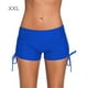 thumbnail image 2 of Soidarity Bañador de cintura baja con correa lateral de color liso para mujer Traje de baño Azul oscuro XXL Soidarity OD001260-23, 2 of 6