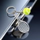 thumbnail image 5 of 3PCS Mini Lindo Llavero de Fútbol Llavero de Bolos Llavero de Tenis Llavero de Béisbol para Hombres Mujeres Niños Niñas Regalos, 5 of 5