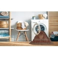thumbnail image 2 of Ahgly Company Machine Washable Indoor Rectangle Traditional Saffron Red Area Rugs, 7' x 9', 2 of 7