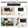 thumbnail image 4 of 24x36 Magnetic Chalkboard Calendar Combo Board- Rustic Frame, 4 of 6