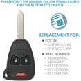 thumbnail image 4 of Keyless Entry Remote Replacement for Vehicles Using 3 Buttons, 4 of 5