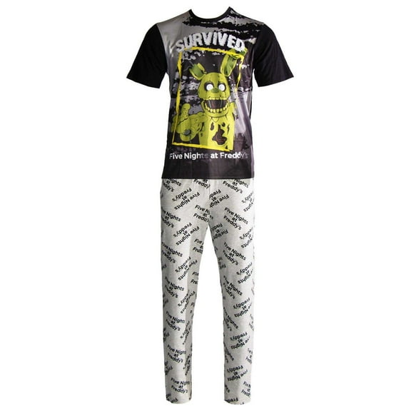 Five Nights At Freddys Mens Pajama Set