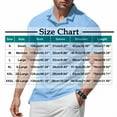 thumbnail image 3 of Jjayotai Polo Shirts for Men, Men's New Solid Color Waffle Casual Loose Lapel Short Sleeve Top, Golf Tees, 3 of 9