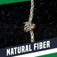 thumbnail image 7 of SGT KNOTS Twisted Manila Rope - Natural 3 Strand Fiber Hemp Rope for Indoor and Outdoor Use | Multipurpose Manila Rope for Crafts, DIY Projects, Home Decorating, Climbing | 3/4 inch x 300 feet, 7 of 7