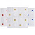 thumbnail image 4 of 3D Wall Panel Ceiling Wallpaper Sequin Style PVC Material Bedroom Living Room Anti Collision Sound Insulation Decorative Gold, 4 of 5