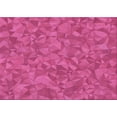 thumbnail image 1 of Ahgly Company Machine Washable Indoor Rectangle Transitional Neon Pink Area Rugs, 6' x 9', 1 of 7