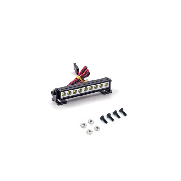 Vogacara Barra de luz LED, lámpara portátil impermeable para techo de coche, foco resistente al desgaste, accesorios para orugas de control remoto, faro Kits de construcción modelo 56 mm Vogacara FN011840-01
