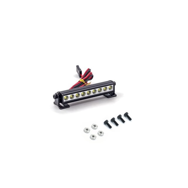 Vogacara Barra de luz LED, lámpara portátil impermeable para techo de coche, foco resistente al desgaste, accesorios para orugas de control remoto, faro Kits de construcción modelo 56 mm Vogacara FN011840-01