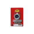 thumbnail image 2 of RPC Racing Power Company R4094 Hood Pin  1/2 Inch Hood Pins/ 3/16 Inch Hair Pins and Tethers; Chrome Plated Steel, 2 of 2