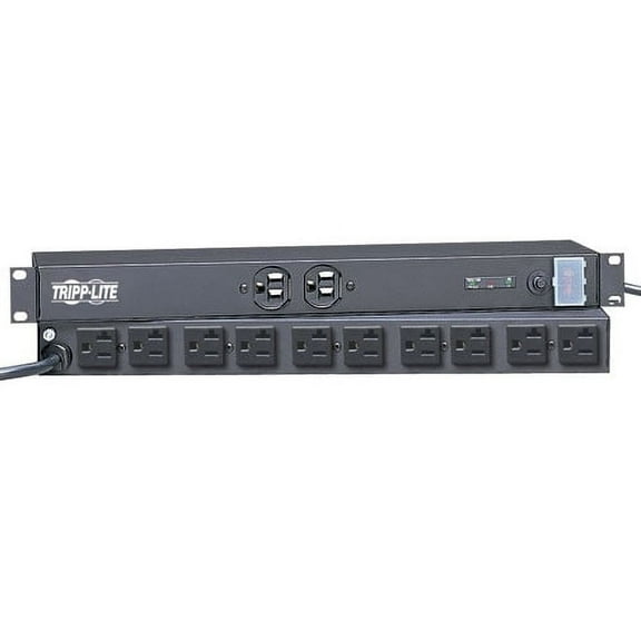 Tripp Lite Isobar 1U 12-Outlet (20A) Network Server Surge Protector, 3840 Joules