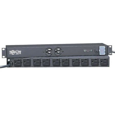 UPC: 0037332099235 | Tripp Lite IBAR12-20ULTRA 15 ft. Cord 12 Outlets 3840 Joules Rackmount Surge Suppressor