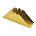 thumbnail image 3 of Servilleteros de acero inoxidable Macarena organizador de Memos Notas Dispensador para mesa de comedor Oro, 3 of 8