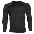 thumbnail image 2 of Breathable Padded Compression Shirt Protective Clothes Cover with Shoulder Pads M, 2 of 8