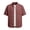 Wine, variant on GrmtClth Mens Short Sleeve Button Down Shirts Business Casual Waffle Knits Shirts Collar Wrinkle-Free Dress Shirt 2026 Summer Vintage Beach Plain Tops with Pockets Black L