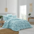 thumbnail image 1 of Grace Living Dyson Polyester Comforter Set - Pinch Pleated Pintuck, 1 of 6