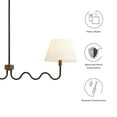 thumbnail image 2 of Sunlit Pendant Light in Walnut Black, 2 of 8