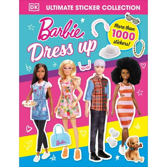 Pre-Owned Barbie Dress-Up Ultimate Sticker Collection (Barbie Sticker Books) Paperback