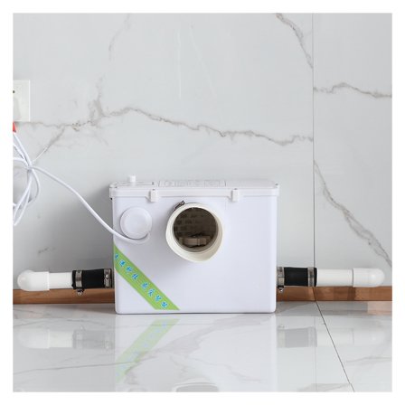 500W Sanitary Macerator Pump Auto Disposal Crush Waste Water Bath Toilet Sink Electric Pulverizer Septic Device Sewage Lifter