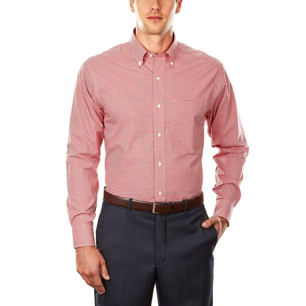 Camisa de vestir Tommy Hilfiger, corte regular, a cuadros vichy, no planchados, para hombre