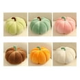 thumbnail image 7 of Mightlink Pumpkin Throw Pillow Realistic Looking Plush Kids Room Throw Pillow Holidays Party Supplies for Gifts, 7 of 7
