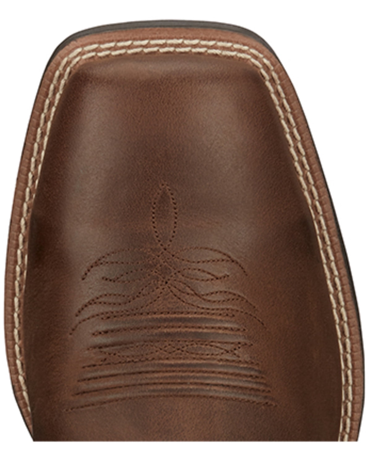 Justin® (Men\'s 9.5 D) Canter™ Pull-On Steel Toe Work Boots in Brown - $195 Justin Men main image 4