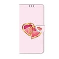 thumbnail image 3 of Allytechgroup Wallet Case for Google Pixel 9 Pro XL, Flip Cover Stylish Bumper Shockproof Stand PU Leather Slim Fit Phone Case Cover for Women Girls, Heart, 3 of 7